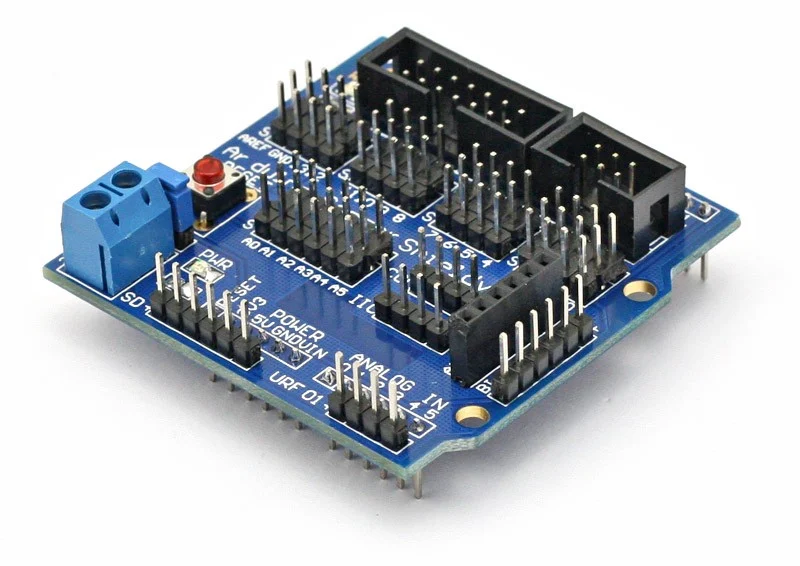 Sensor Shield V Expansion Board For Arduino Embeddinator