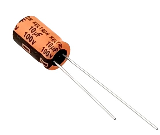 10uF 100V High Quality Electrolytic Capacitor Keltron