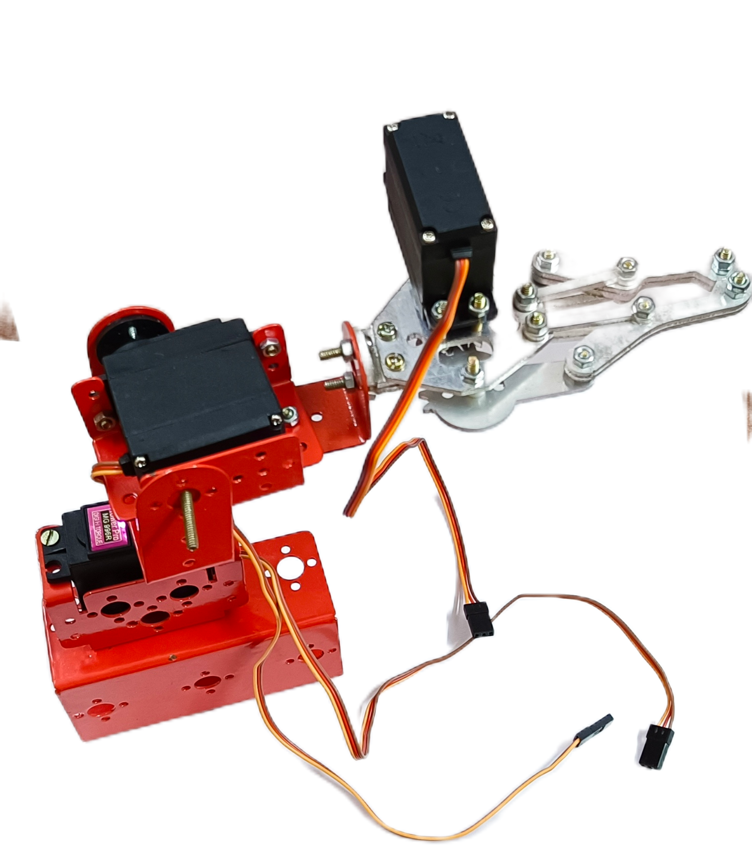 3-AXIS Control Robot ARM Without Servo Motor