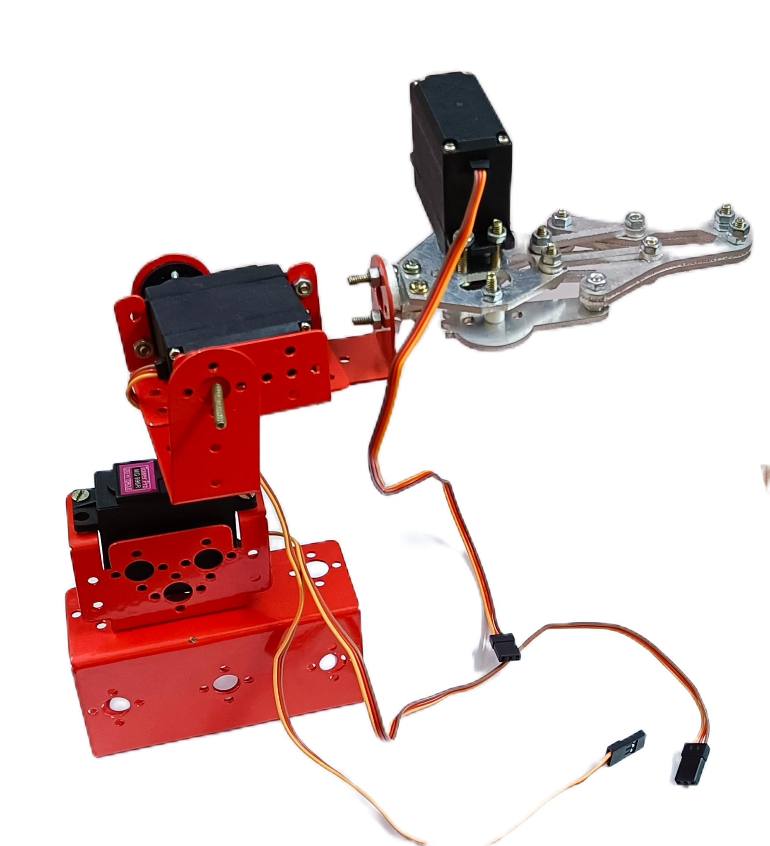 3-AXIS Control Robot ARM With Servo Motor