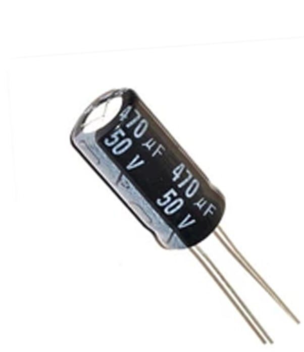 470uF 50V Electrolytic Capacitor