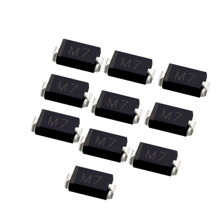 M7 1N4007 1A Diode SMD Package 10pices