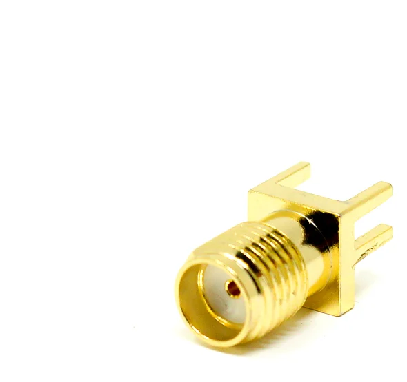 SMA Female Straight Edge PCB Mount Connector