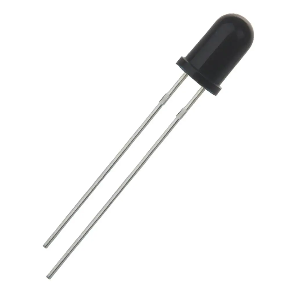 5mm Photodiode LED IR Receiver Black